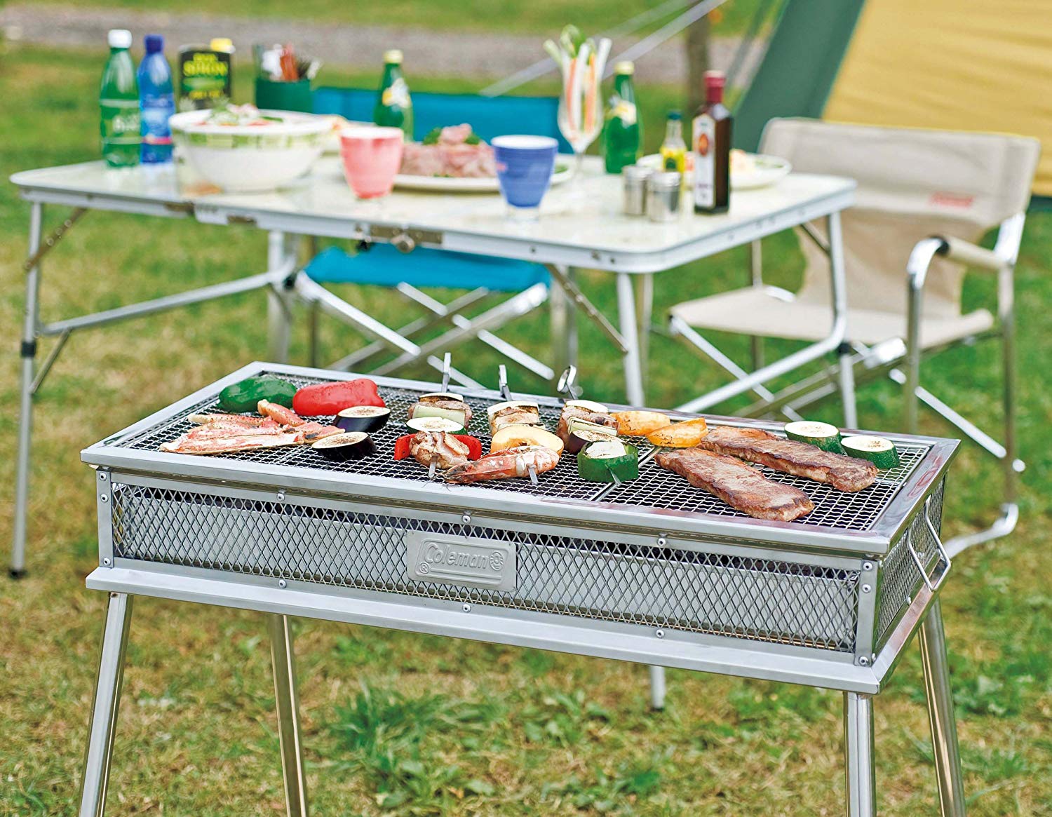 Coleman portable outlet charcoal grill